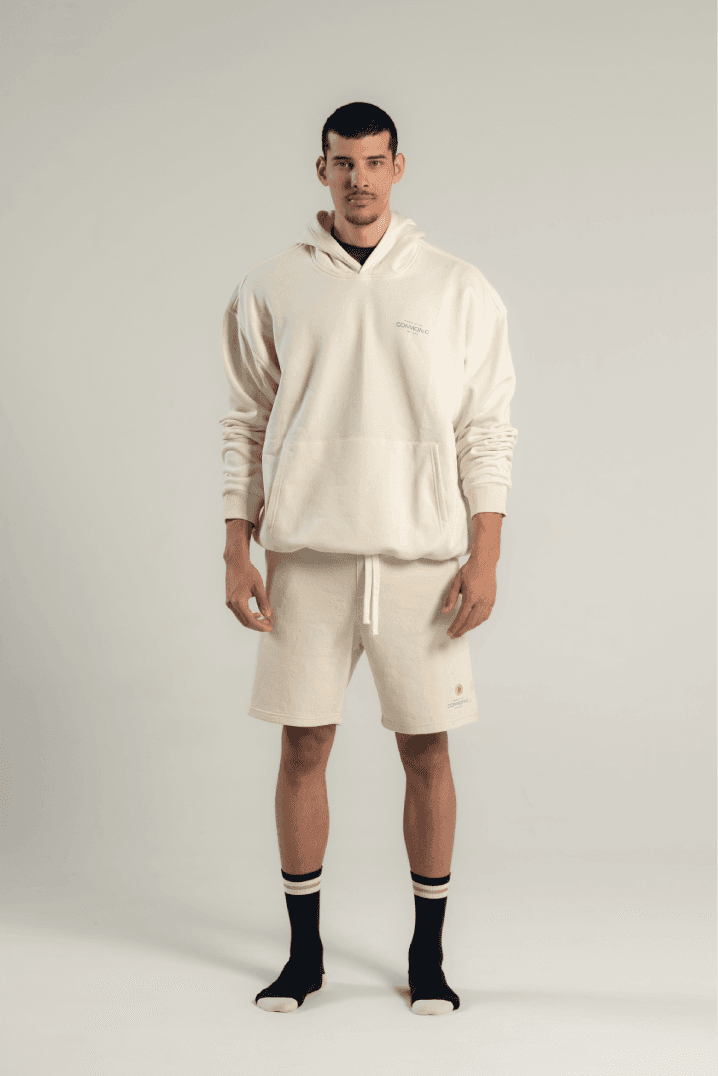 Beige Hoodie